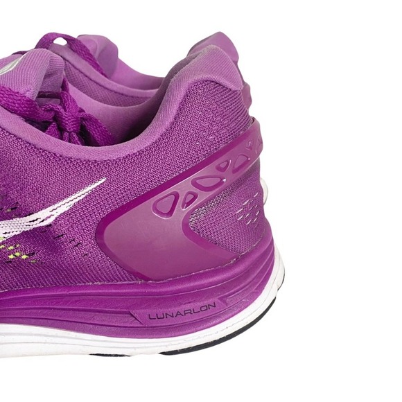 Nike lunarglide 5 running shoe Sz 7 purple - Picture 3 of 9